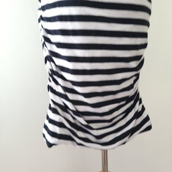 Sundry Ruched Tank Dress Striped XL - Picture 8 of 13
